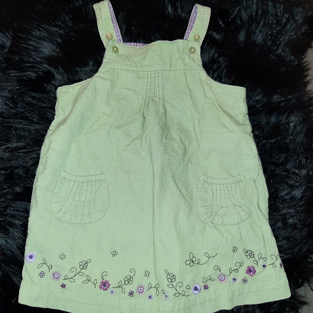 Carter's Corduroy Light Green Jumper